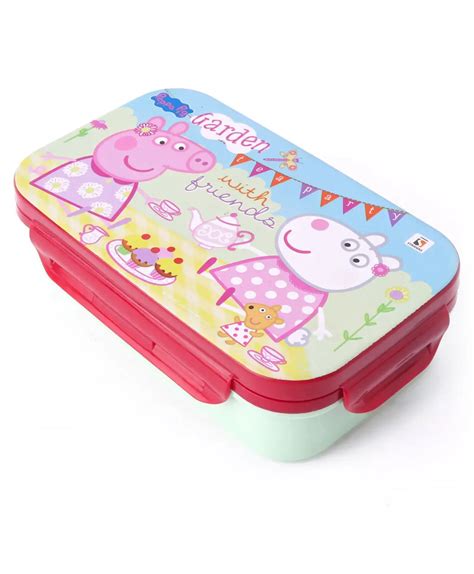 peppa pig lunch box metal for sale 